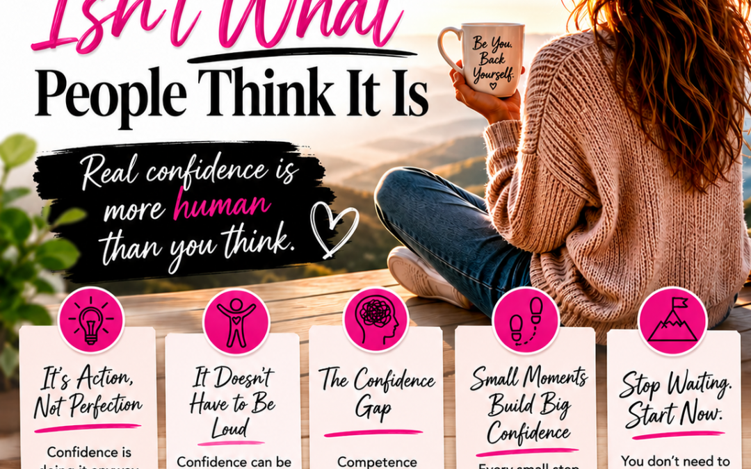 Confidence coaching blog by Colita Dainton from Litabix Coaching about building real confidence and overcoming self-doubt