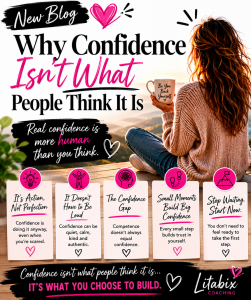 Confidence coaching blog by Colita Dainton from Litabix Coaching about building real confidence and overcoming self-doubt